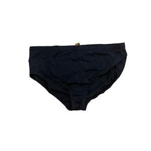 Womens INCHES OFF Black Slimming Swim Suit Bikini Bottom sz‎ 24